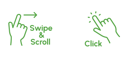 Swipe＆Scroll　Click