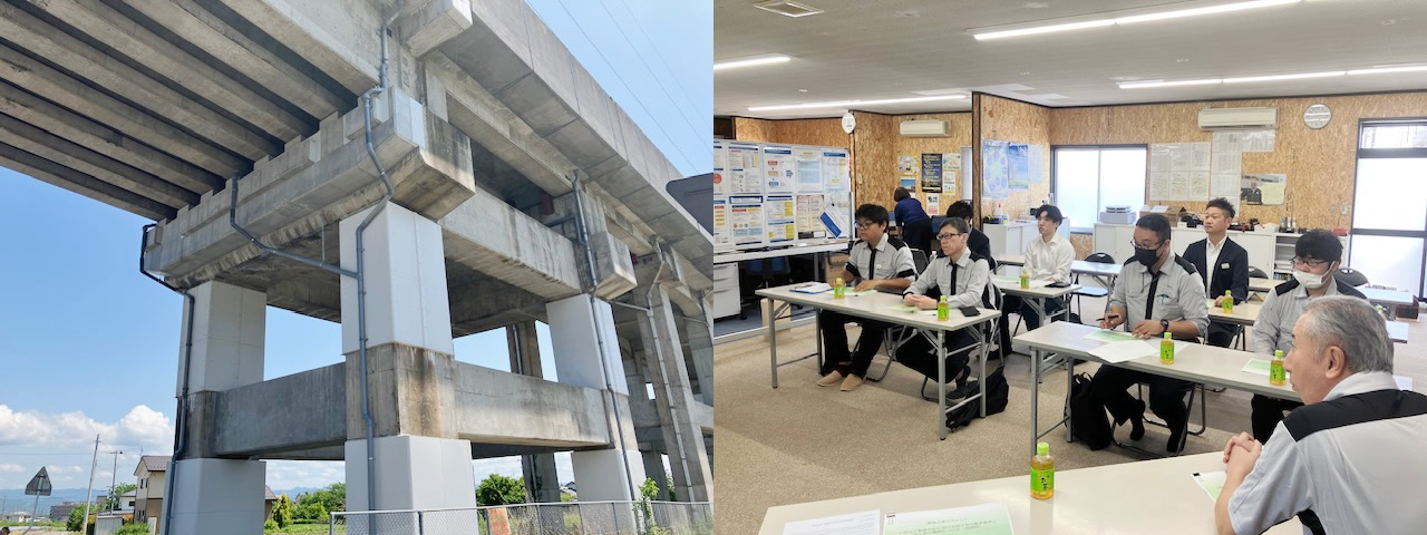 「東鉄工業株式会社 東北支店 福島耐震工事所」へ訪問